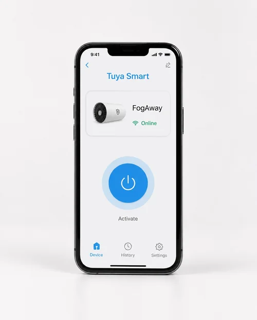 Activate from the Fogaway app